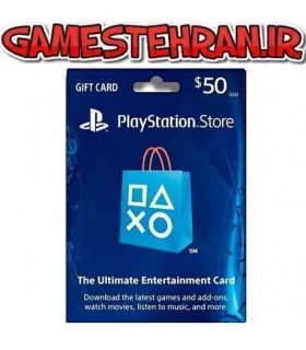 خرید گیفت کارت پلی استیشن 50 دلاری آمریکا