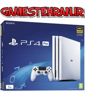 خرید کنسول پلی استیشن 4 پرو سفید - یک ترابایت