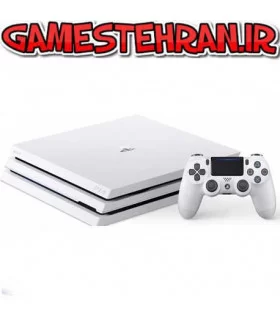 خرید کنسول پلی استیشن 4 پرو سفید - یک ترابایت